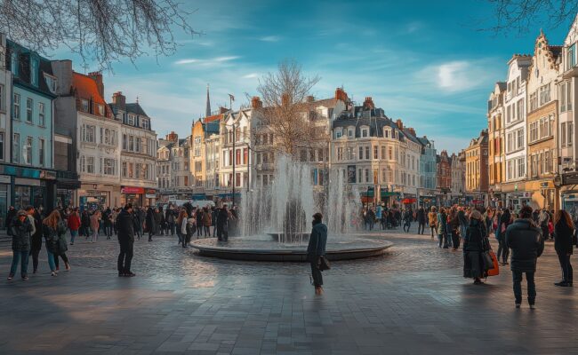 Netherlands, Belgium & France